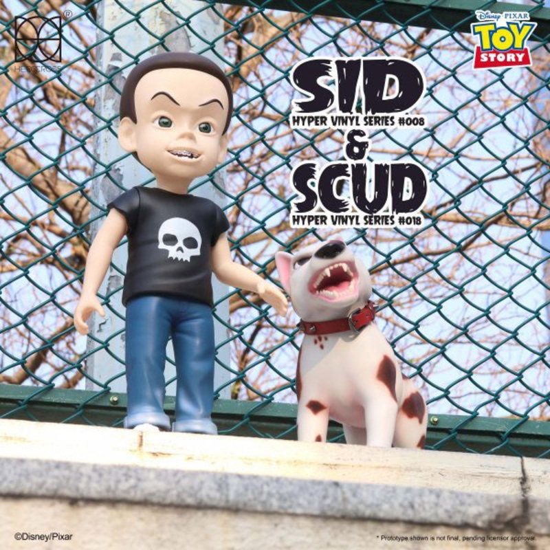 Toy Story 4 Sid Phillips & SCUD Action Figure Herocross HVS#019