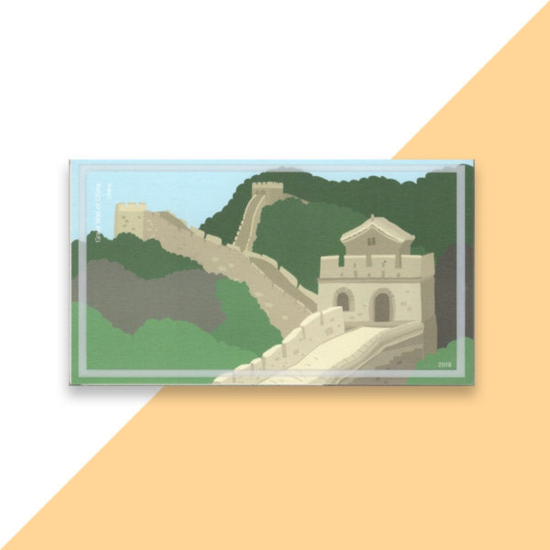 World Landmark Wood DIY 3D Puzzle & Postcard China The Great Wall