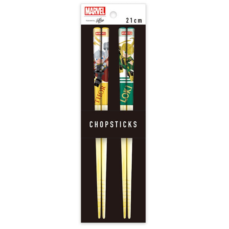 Marvel Chopstick Set – Thor & Loki