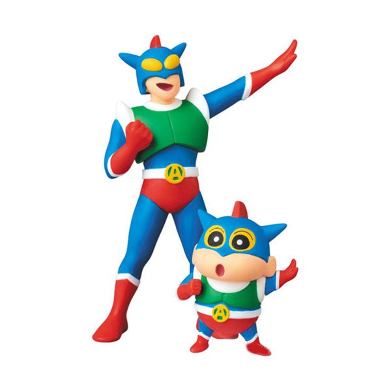 ULTRA DETAIL UDF Crayon Shin Chan Action Mask Kamen Set Figures
