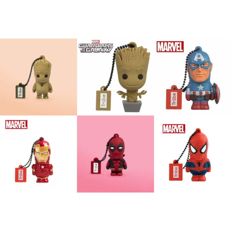 TRIBE 32GB USB FLASH DRIVE – MARVEL COLLECTION
