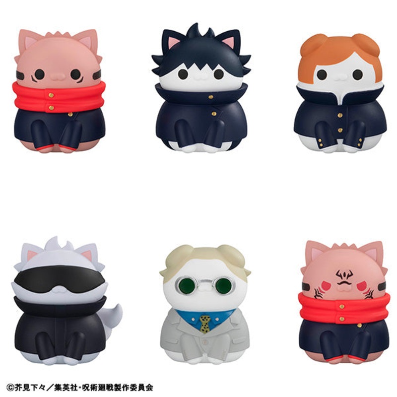 MEGA CAT PROJECT Jujutsu kaisen Jujutsu Cats Shibuya Incident Ver. (Box of 8)