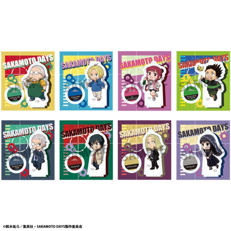 Tokotoko Acrylic Stand SAKAMOTO DAYS (Set of 8)
