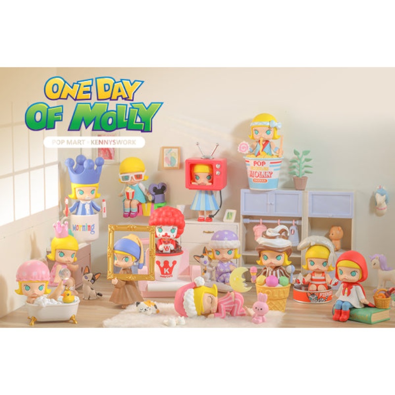 Pop Mart – One Day of Molly Blind Box Series Mini Figure