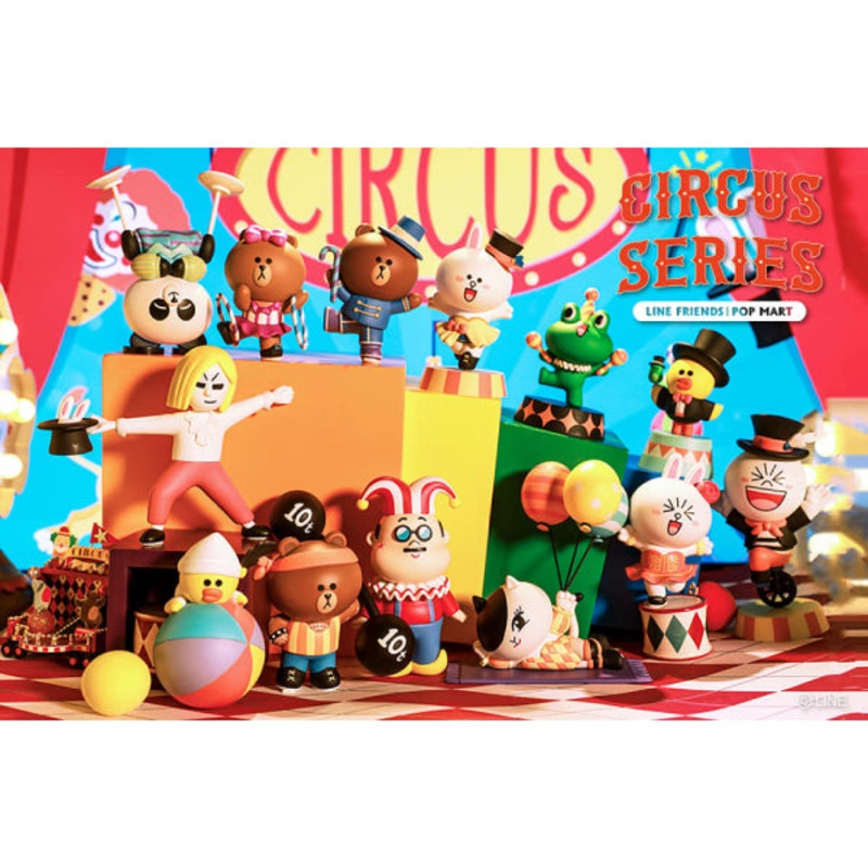 Pop Mart – Line Friends Circus Series Mini Figure