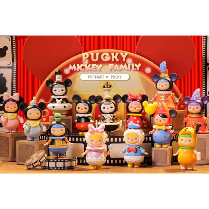 Pop Mart – Pucky Mickey Family Series Mini Figure