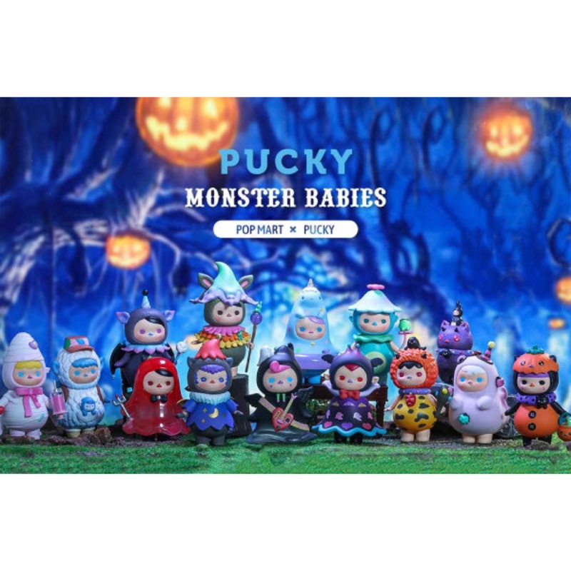 Pop Mart – Pucky Monster Babies Holloween Series Mini Figure