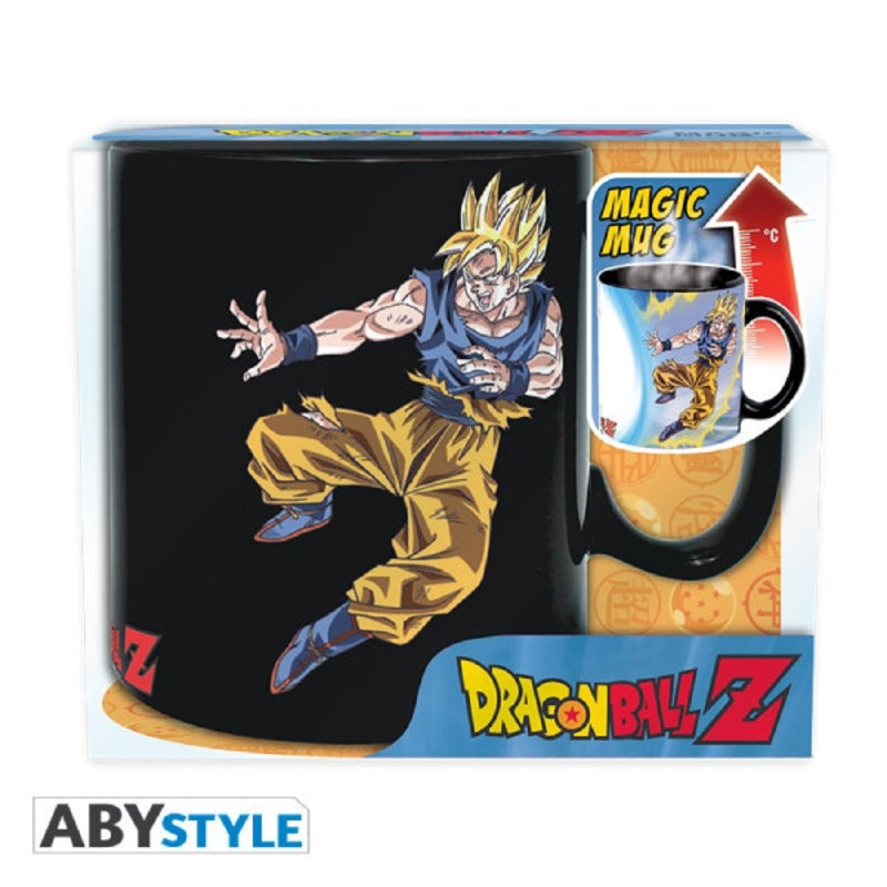 DRAGON BALL – Mug Heat Change – 460 ml – DBZ/ Goku VS Buu