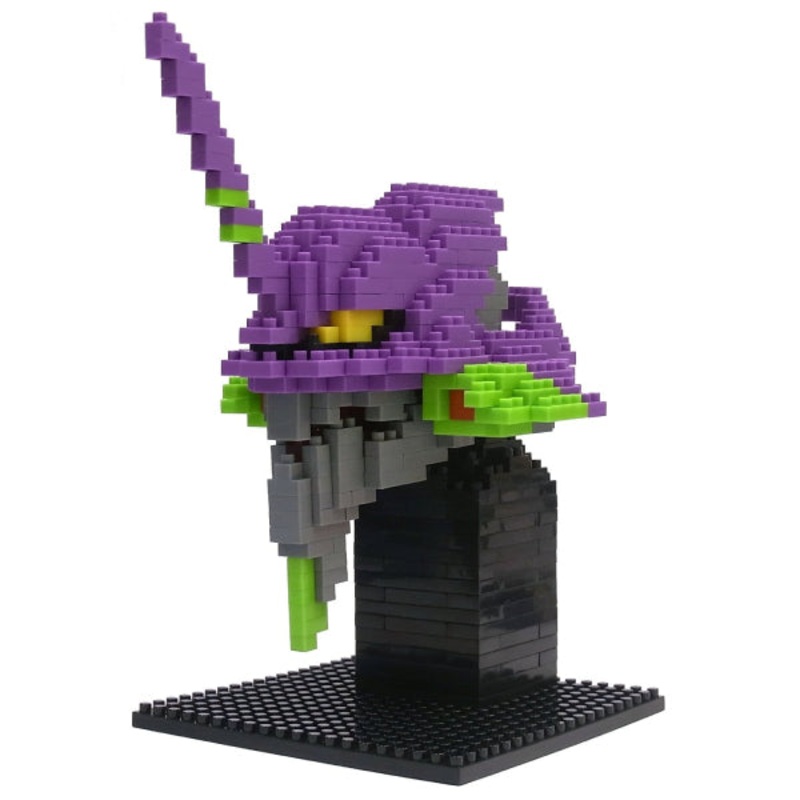 NEV-001 Nanoblock Evangelion Unit 1 (Head) Evangelion New Theatrical Version