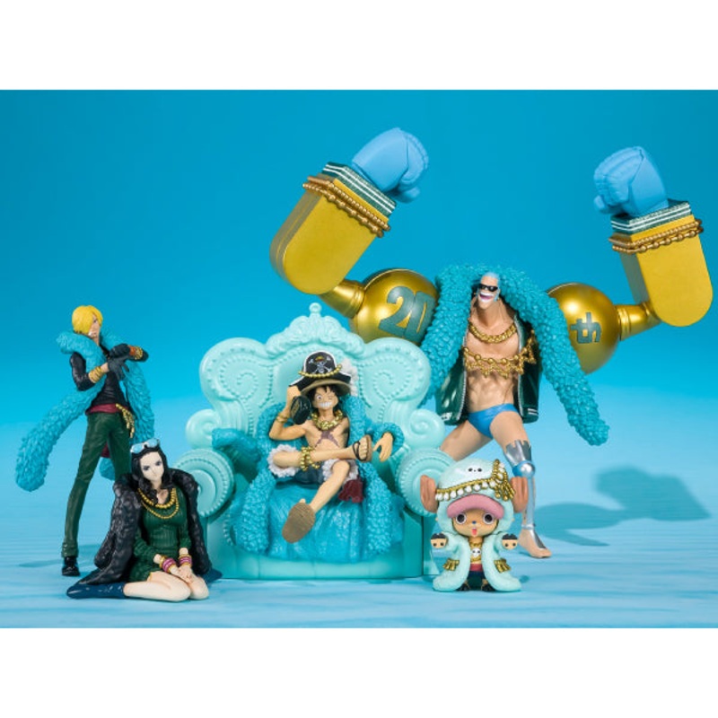 TAMASHII BOX ONE PIECE Vol.1|TAMASHII BOX “ONE PIECE” Vol.1 (Set of 5)|Monkey  D  Luffy (Vol.1)|Nico Robin|Tony Tony Chopper (Vol.1)|Sanji|Franky