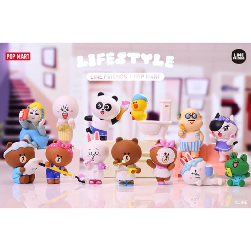 Pop Mart – Line Friends Lifestyle Series Mini Figure