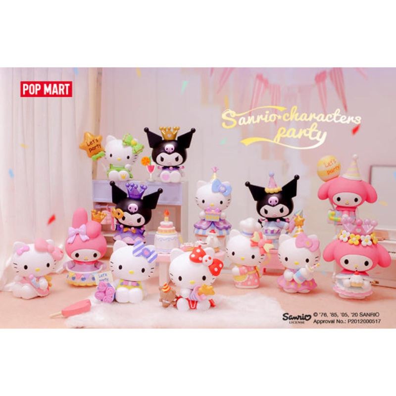 Pop Mart – Sanrio Characters Party Blind Box Series Mini Figure