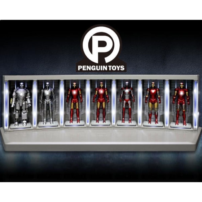 [1:35 Scale Model] Iron Man Hall of Armor Wireless Charging Stage