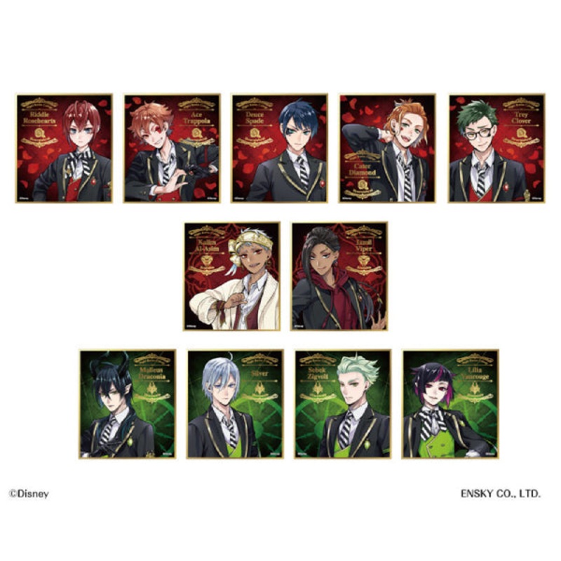 Disney Twisted Wonderland – Visual Shikishi Collection vol.5 (SET OF 11)