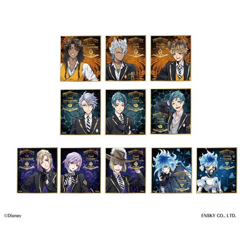 Disney Twisted Wonderland – Visual Shikishi Collection vol.6 (SET OF 11)
