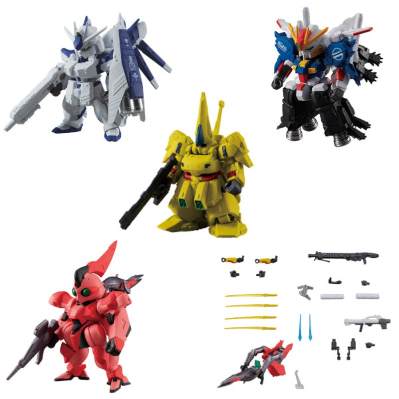 FW GUNDAM CONVERGE Plus02 (Set of 5) w/o gum