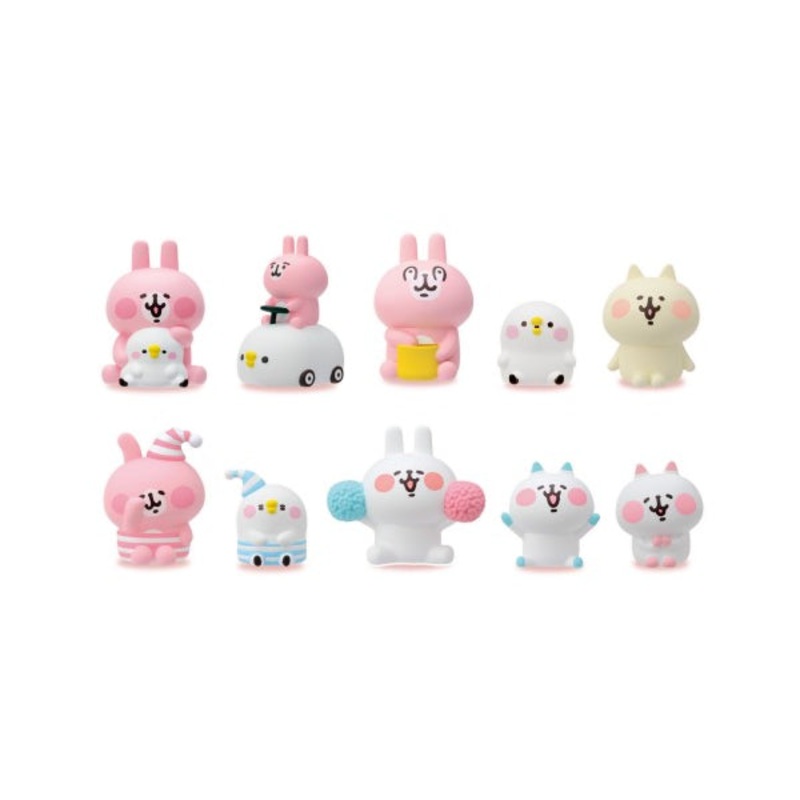Kanahei’s small animal – soft vinyl puppet mascot (SET OF 10)