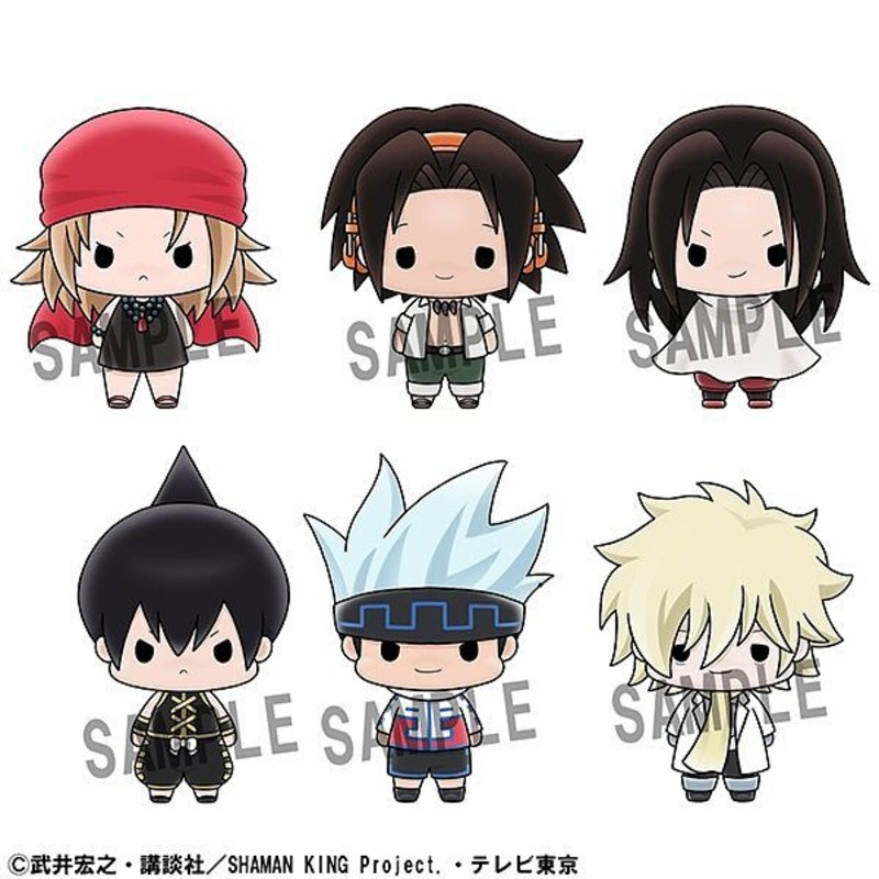 CHOKORIN MASCOT – SHAMAN KING (Set of 6)
