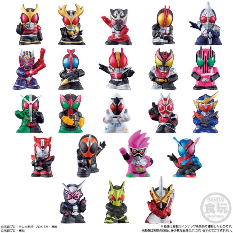 Kamen Rider KIDS 2021 W/O RAMUNE (Set of 24)