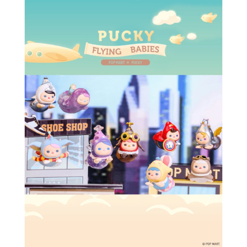 Pop Mart – Pucky Flying Babies Series Mini Figure