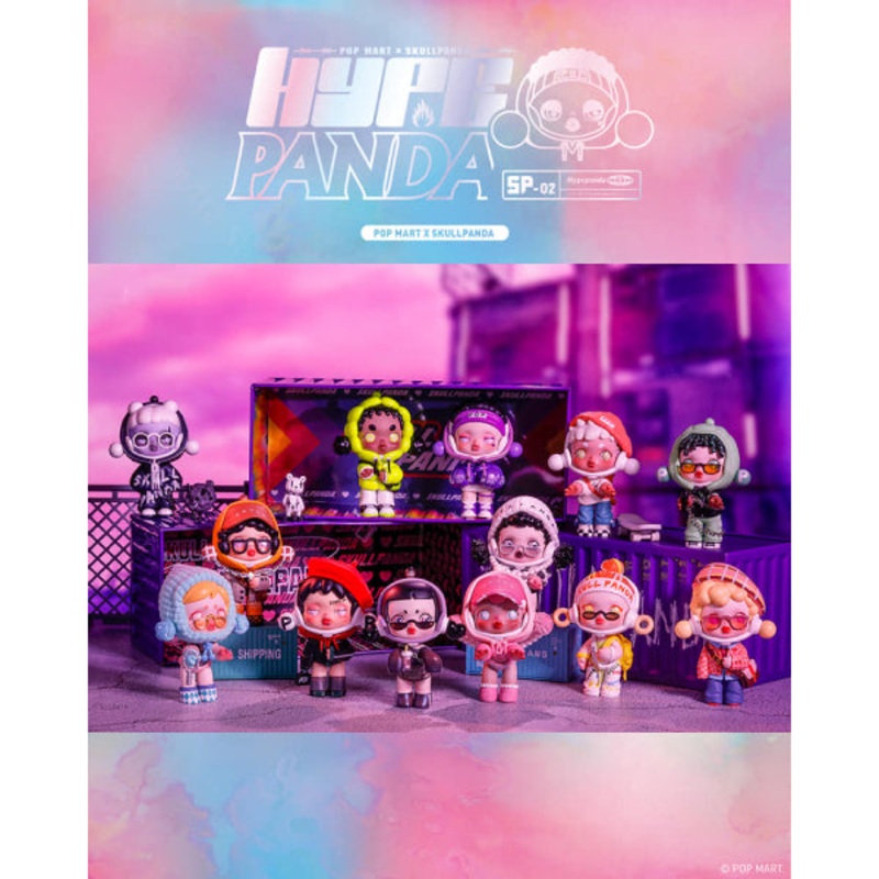 Pop Mart – Skullpanda hype panda Series Mini Figure