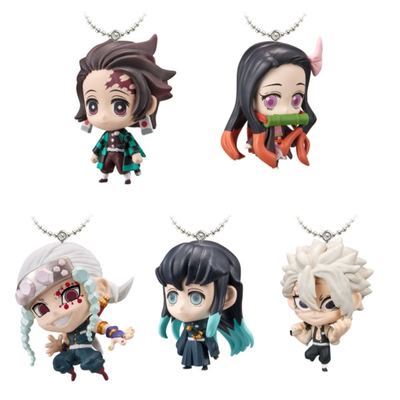 DEMON SLAYER MASCOT 3 (SET OF 5) w/o Gum