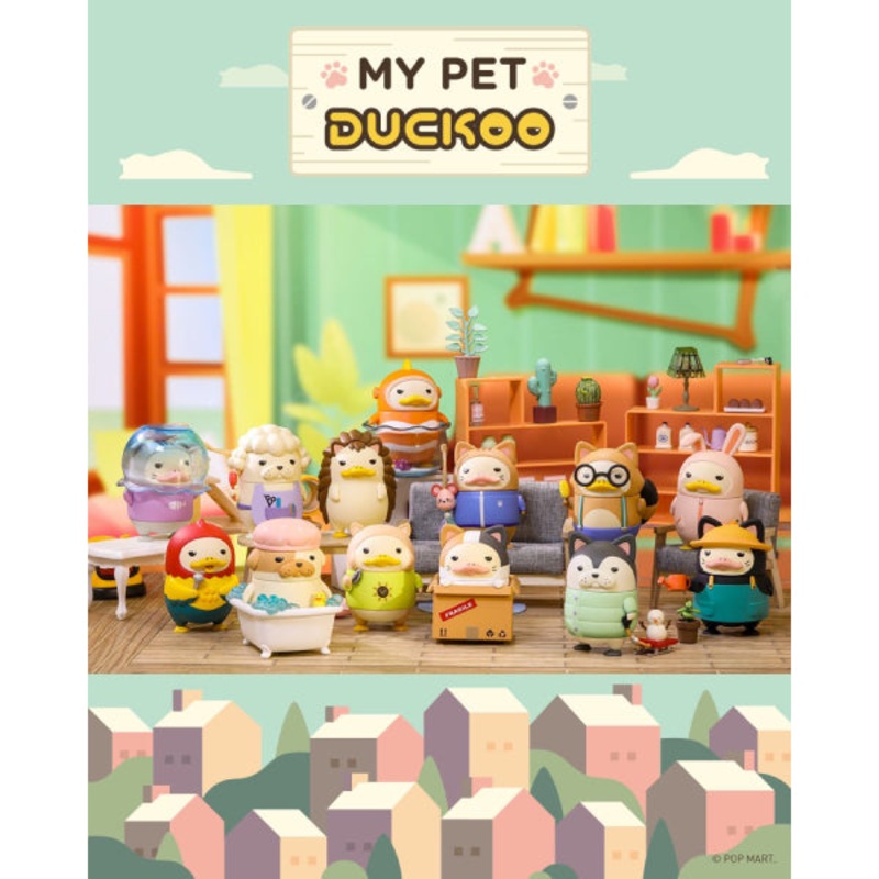 Pop Mart – Duckoo My Pet Series Mini Figure