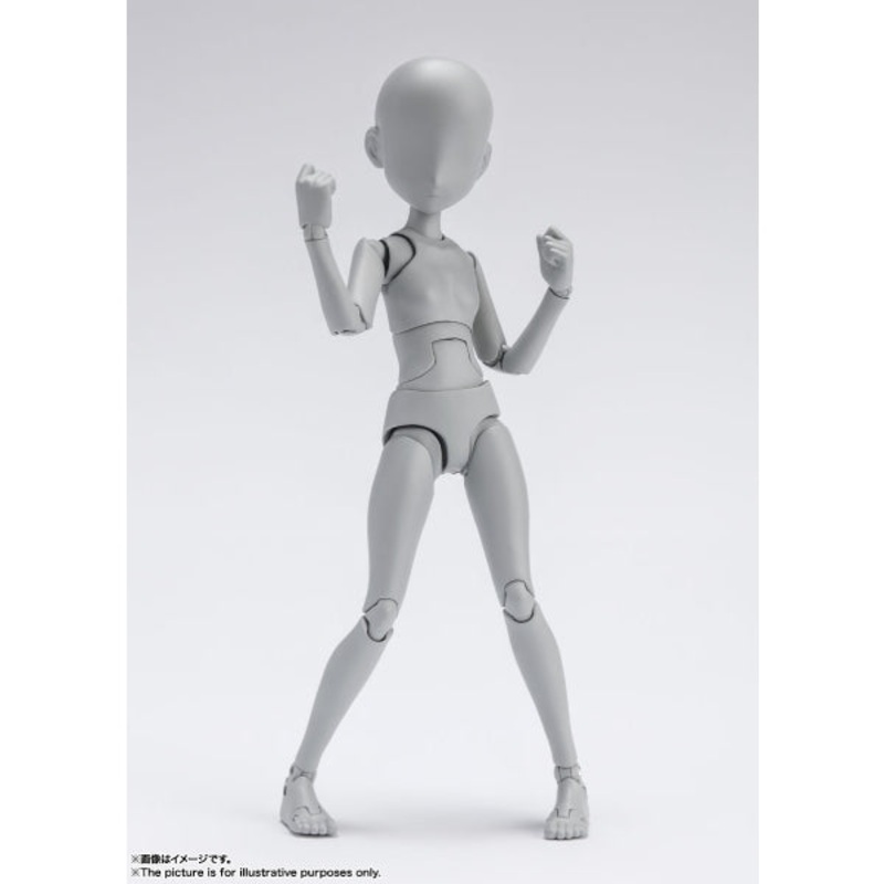 S.H.Figuarts Body-chan -Sugimori Ken- Edition DX SET (Gray Color Ver.)