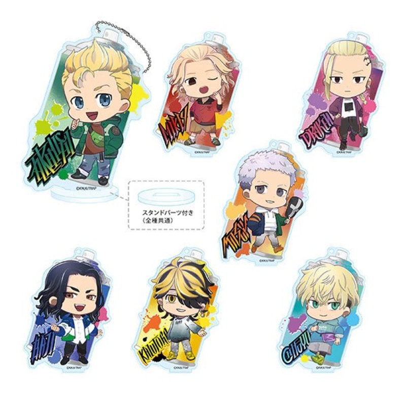 Tokyo Revengers – Tojikore Acrylic Key Chain Vol.1 (Set of 7)