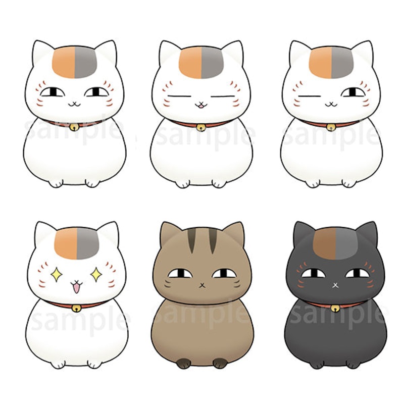 CHOKORIN MASCOT – Natsume’s Book of friends (Set of 6)