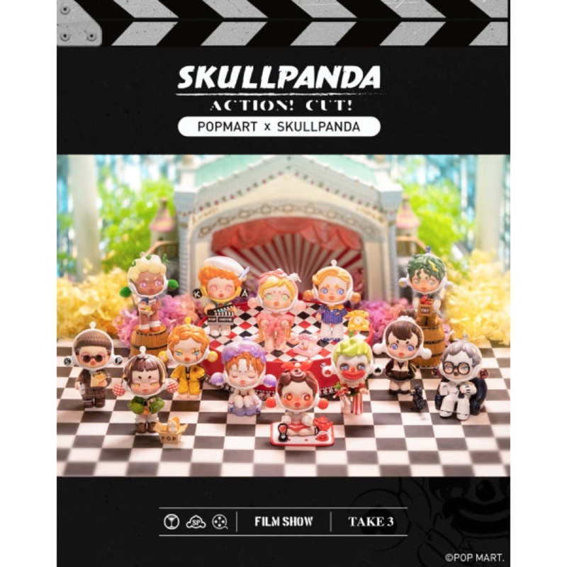 Pop Mart – Skullpanda Action cut Series Mini Figure