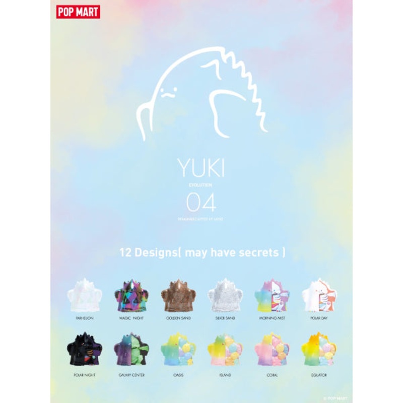 Pop Mart – Yuki evolutionism Series 4 Mini Figure