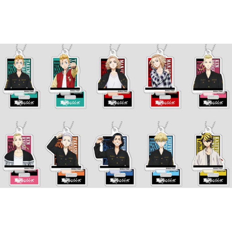 Tokyo Revengers – Stand Mini Acrylic Key Chain (Set of 10)