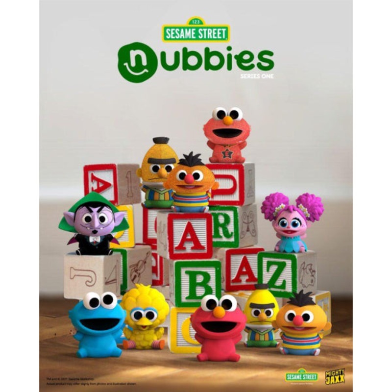Mighty Jaxx – SESAME STREET Nubbies
