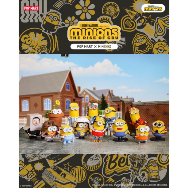 Pop Mart – minions the rise of gru Series Mini Figure