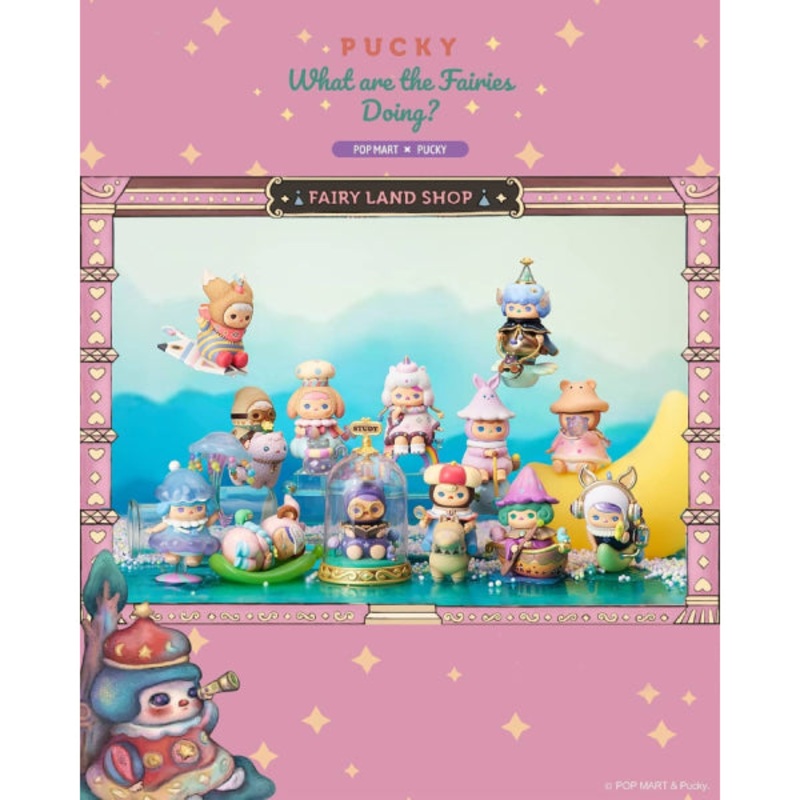 Pop Mart – Pucky What are the fairies doing series Mini Figure