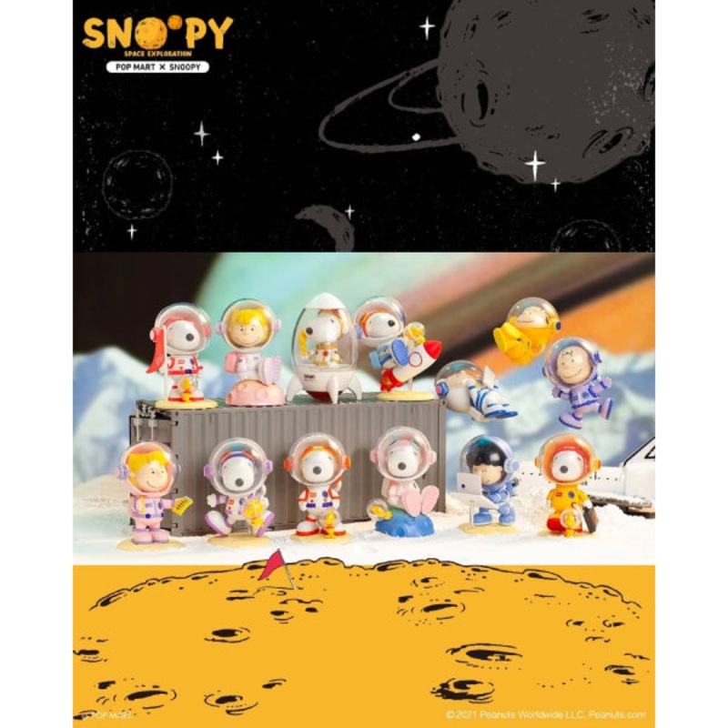 Pop Mart – Snoopy Space Exploration Series Blind Box Mini Figure