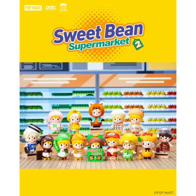 Pop Mart – Sweet Bean Supermarket Series 2 Blind Box Mini Figure