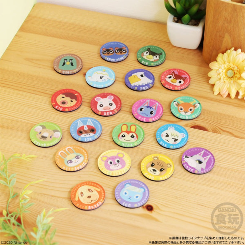 ANIMAL CROSSING CHARACTER MAGNET 2 W/O GUM (box of 14 packs)