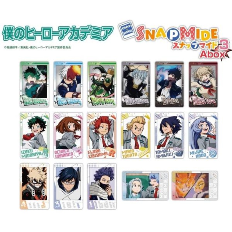 My Hero Academia Snapmide 3 (A box) (Mar 2022 resale ver.)