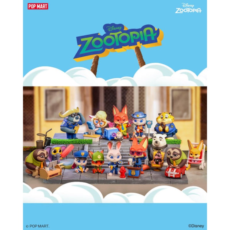 Pop Mart – Disney Zootopia Series Blind Box Mini Figure