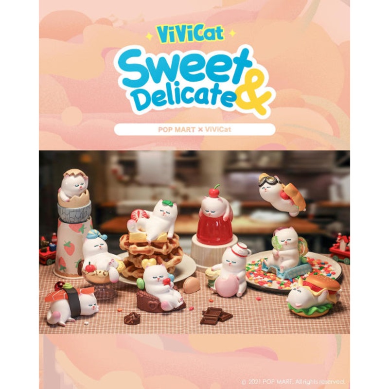 Pop Mart – Vivi Cat Sweet & Delicate Series