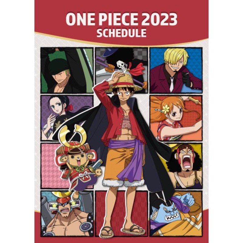2023 Schedule Book – One Piece  EDF-17