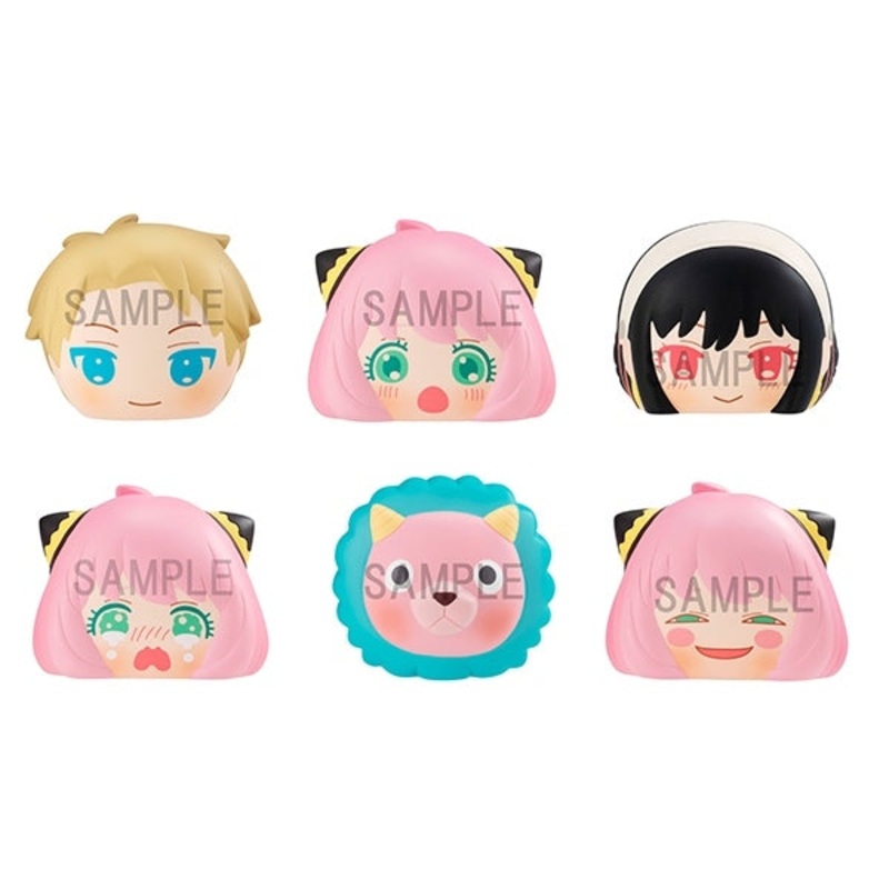 FLUFFY SQUEEZE BREAD SPYFAMILY (set of 6)