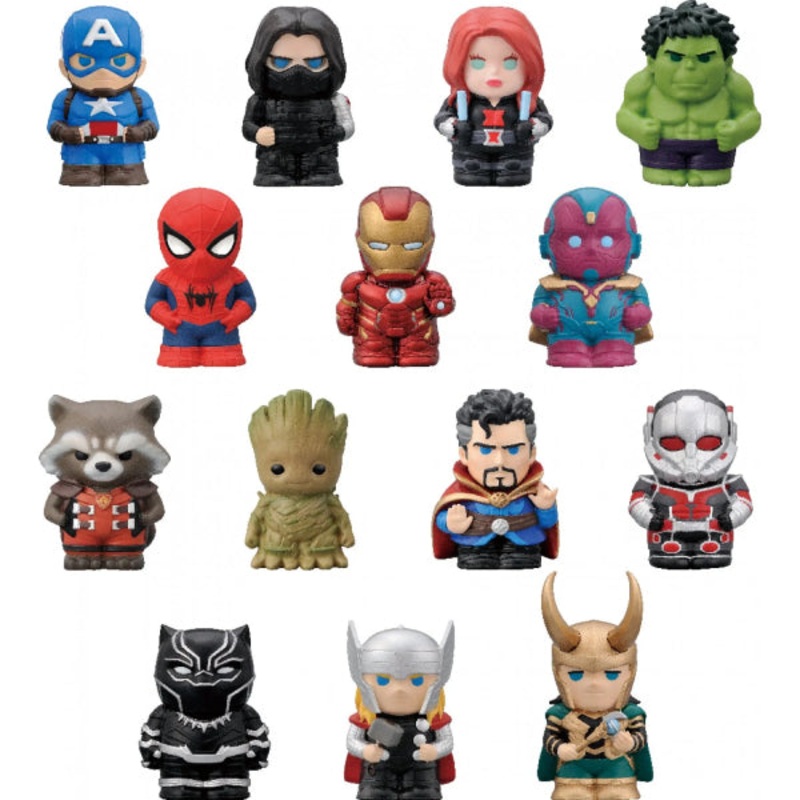 MARVEL Soft Vinyl Puppet Mascot Box Set (Set of 14) (2022 Sep resale ver.)