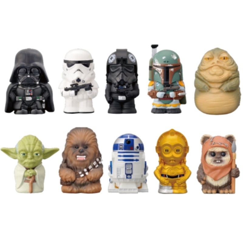 Star Wars Soft Vinyl Puppet Mascot (set of 10)