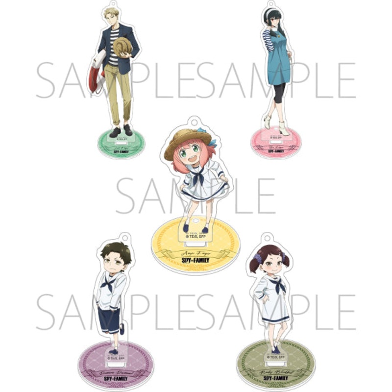 TV Anime SPY x FAMILY Acrylic Stand Keychain  (5 variants)