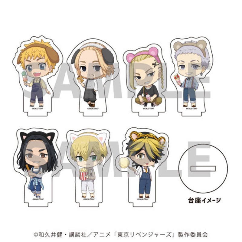 Acrylic Petit Stand Tokyo Revengers 08 / Photo Chara (set of 7)