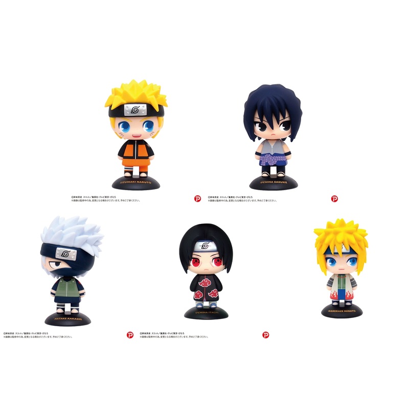 Yura Yura Head NARUTO Shippuden (Uzumaki Naruto / Uchiha Sasuke / Kakashi Hatake / Itachi Uchiha / Minato Namikaze)  ( /  /  /  / ) (2025 JUL ver.)