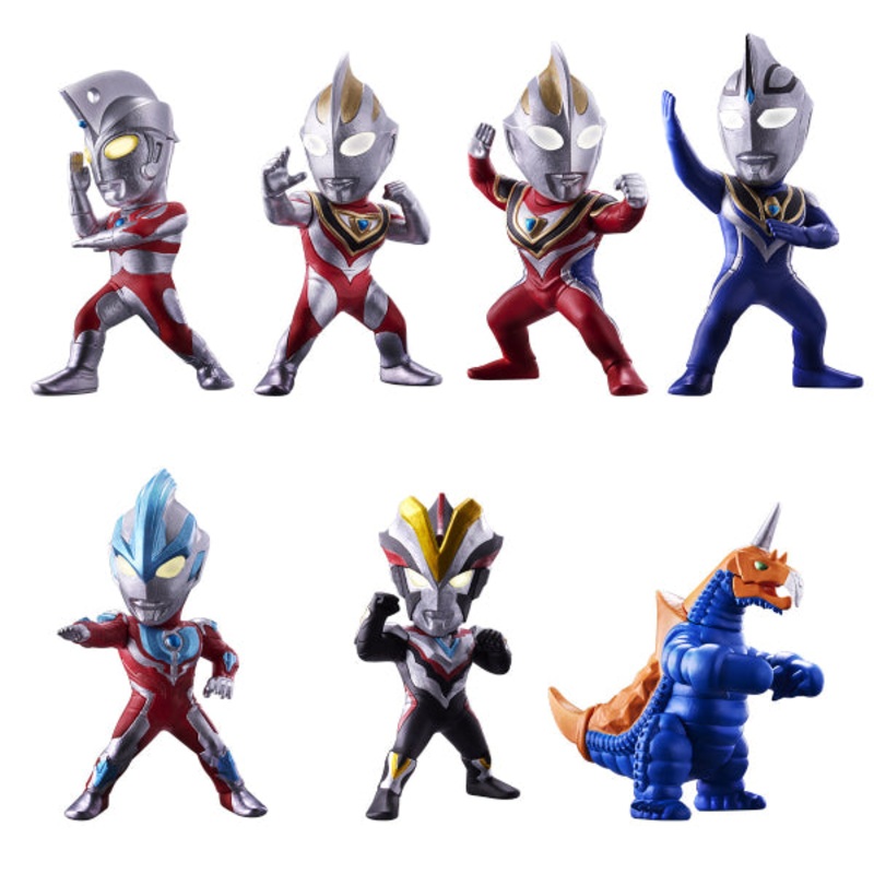 CONVERGE MOTION ULTRAMAN 04 W/O GUM  (set of 7)